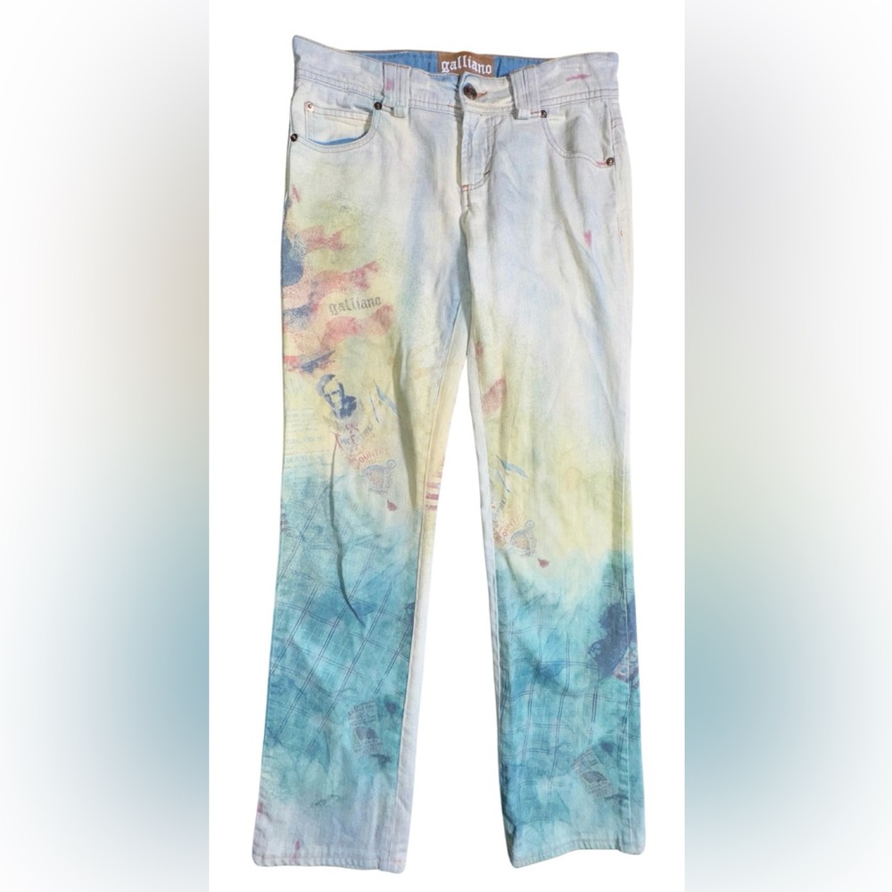 Galliano Blue Denim Jeans